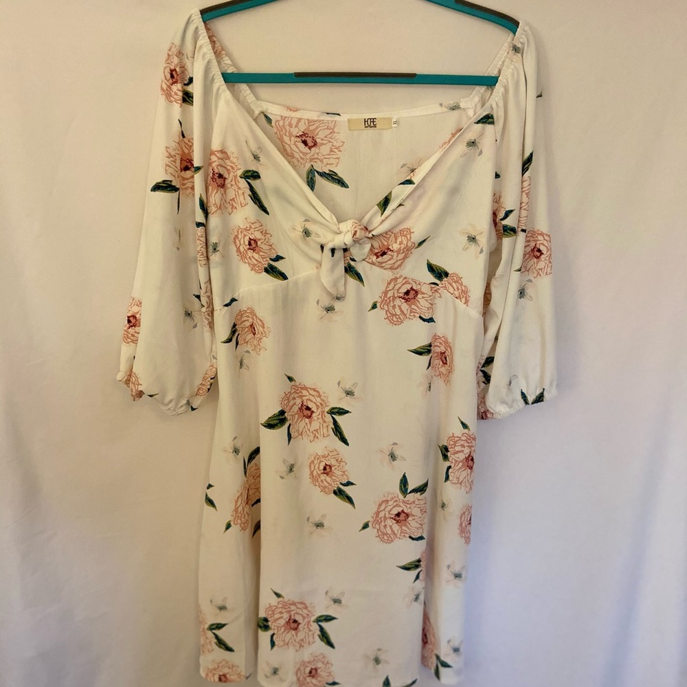 NWOT HOPE horizon Floral Dress/ bathing suit cover